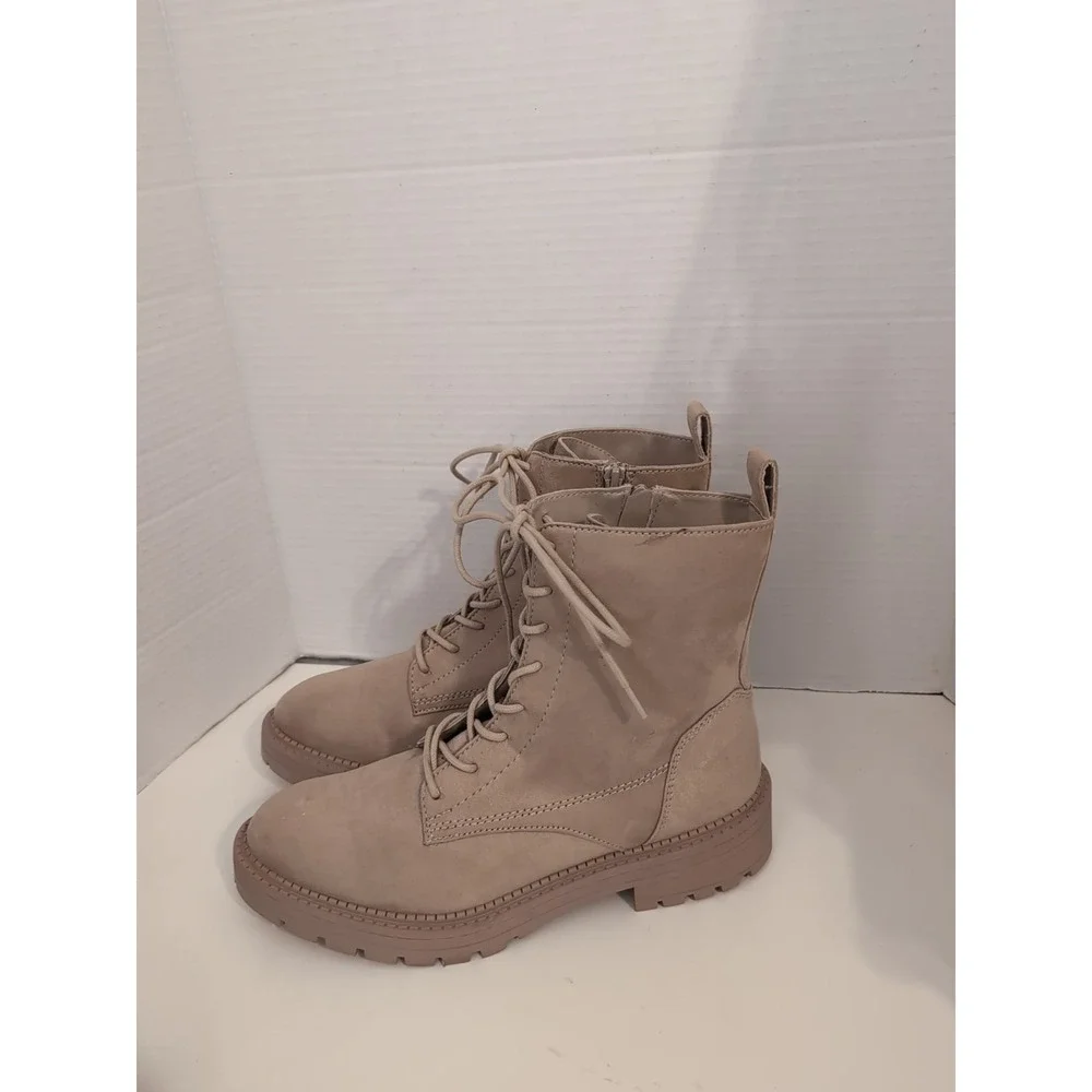 NEW Esmara Women's Tan‎ Fully Lined Ankle Boots Size 8.5